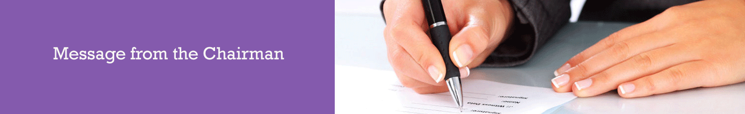 Message from the Chairman